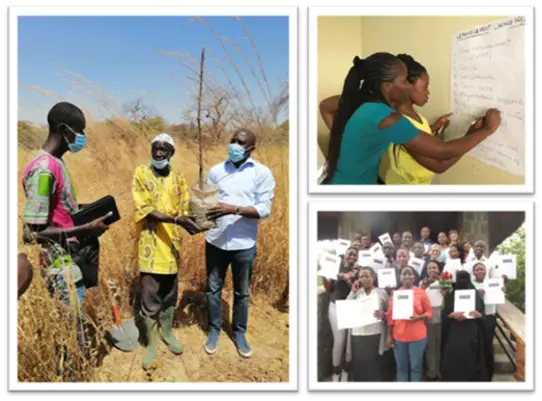 ITP participants in action.
