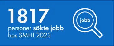 1817 personer sökte jobb hos SMHI 2023