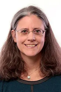 Porträtt Ursula McKnight.