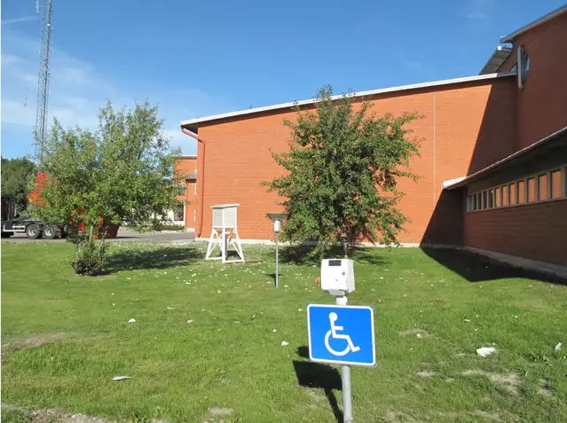 Stationen i Hudiksvall i augusti 2013