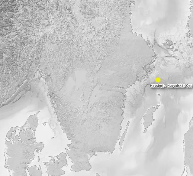 Karta Huvudskär ost