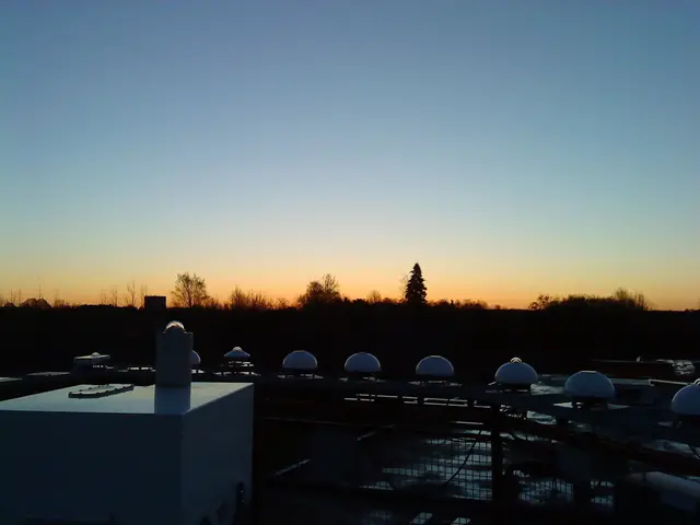 Gryning över Norrköping