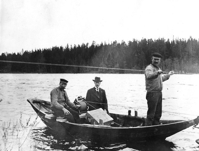 Vattenföringsmätning 1914