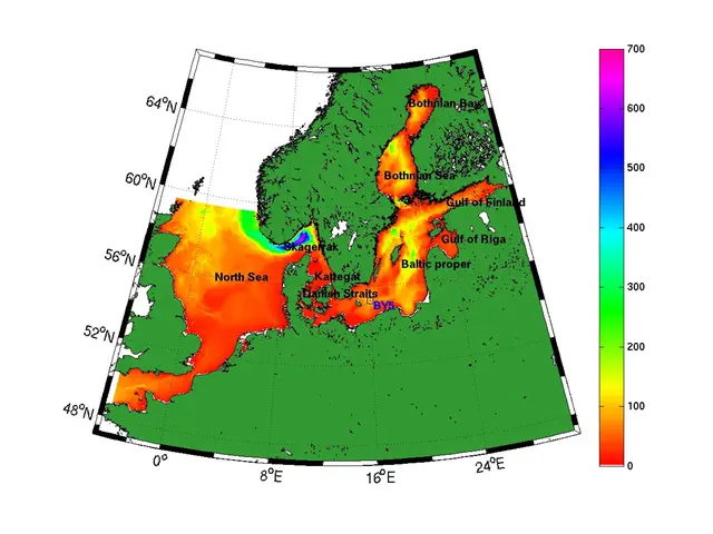 Modellområde som används för operationella prognoser vid SMHI.