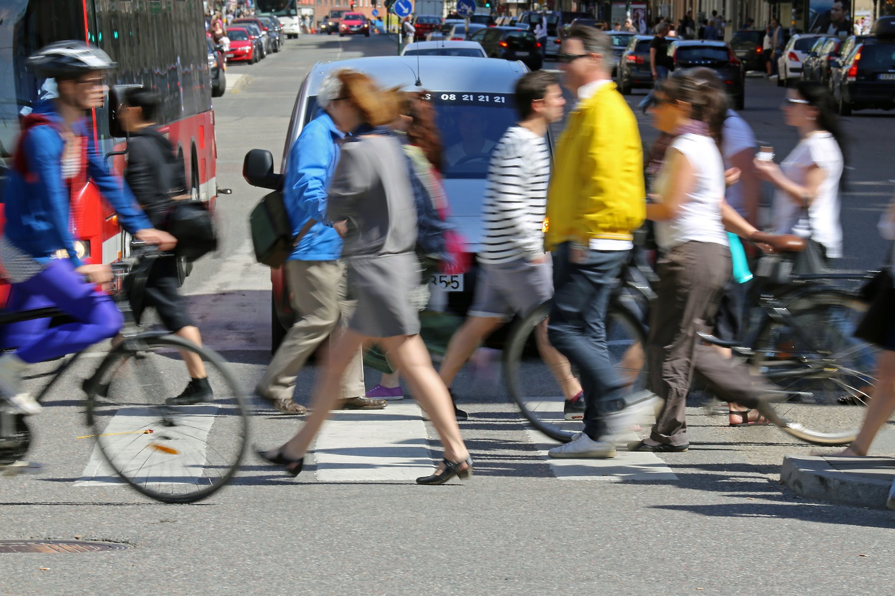Trafik i stad